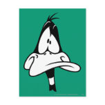 Confused Daffy Duck Face Post Card