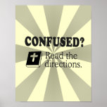 CONFUSED... READ THE DIRECTIONS PRINT