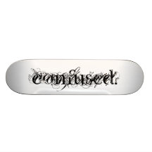 confused? skate board decks
