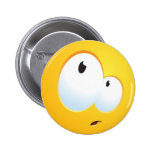 Confused Smile Pinback Buttons