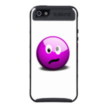Confused Smiley Face Cover For iPhone 5