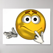 Confused - toon print