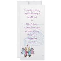 Confuzzled Fae - Eskimo Fairies Wedding Invitation