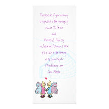 Confuzzled Fae - Eskimo Fairies Wedding Invitation