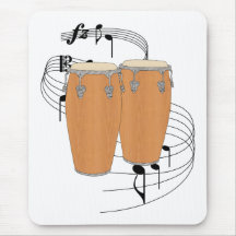 Conga Drums Mouse Mat