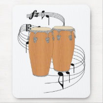 Conga Drums Mouse Mat