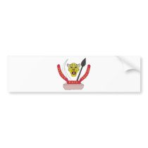 Congo Coat of arms CD Bumper Sticker
