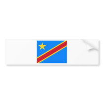 Congo flag CD Bumper Sticker