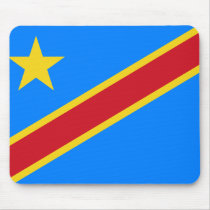 Congo flag CD Mousemats