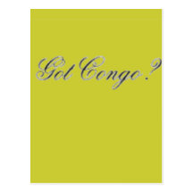 Congo T-shirt & Etc Post Card