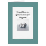 CONGRADUALATION TO THE SPECIAL COUPLE GREETING CARD