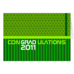 Congradulations Class Of 2011 Card Green