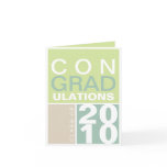 Congratulation class of year green taupe modern