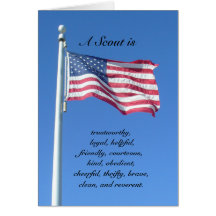 Congratulations: A Scout Is... Greeting Card