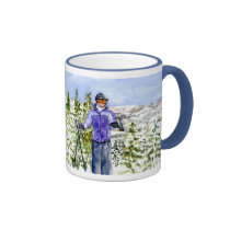 congratulations allison skiing mugs