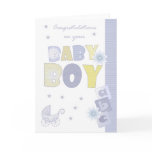 Congratulations Baby Boy Card, New Baby