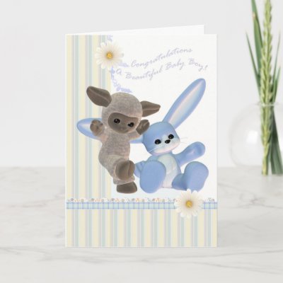 Congratulations Baby Gifts on Congratulations Baby Boy Card  New Baby At Zazzle Ca