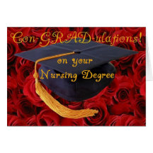 Congratulations/BScN- Nursing Degree Cards