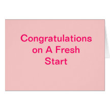 Congratulations card