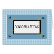 CONGRATULATIONS CARD