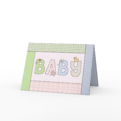 Congratulations Card: Baby by LifeOverHere