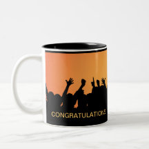 Congratulations Cheering Mug