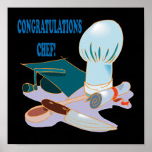 Congratulations Chef Print