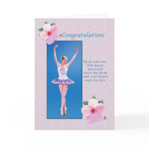 Congratulations, Dance Recital Greeting Card