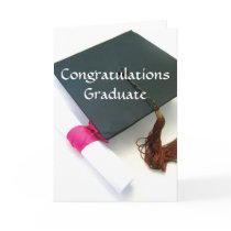Congratulations Graduate Greeting Card