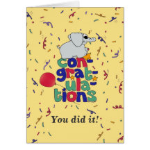 Congratulations Greeting Card