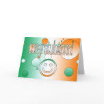 Congratulations! Ireland Flag Colours Pop Art