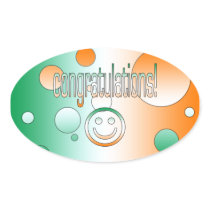 Congratulations! Ireland Flag Colours Pop Art