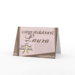 Congratulations Law School Graduate Cards