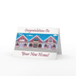 Congratulations New Home Greeting Card