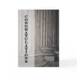 Congratulations on Graduating from Law School Card