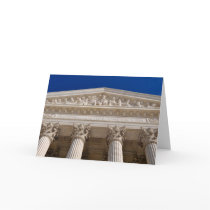 Congratulations on Law Degree Supreme Court Greeting Cards