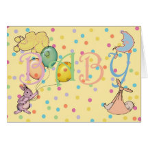 Congratulations on the birth of your new baby greeting cards