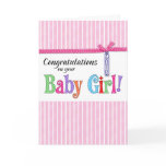 congratulations on your new baby girl cards
