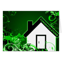 congratulations on your new home : hi-fi home cards