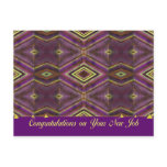 congratulations on your new job postcards