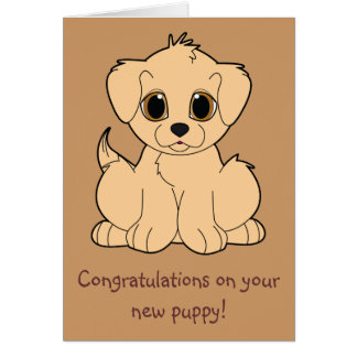 Congratulations On Your New Puppy Cards, Photocards, Invitations &amp; More