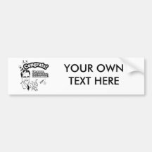 CONGRATULATIONS ON YOUR RETROACTIVE RETIREMENT.png Bumper Sticker
