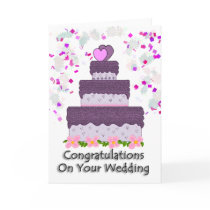 Congratulations On Your Wedding Card