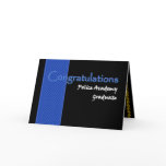 CONGRATULATIONS Police Academy Graduate Card