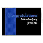 CONGRATULATIONS Police Academy Graduate Greeting Card