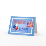 Congratulations US Citizenship US Flag