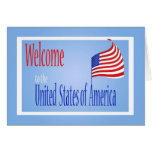 Congratulations US Citizenship US Flag Cards