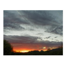 Congress, Arizona Sunset Post Card
