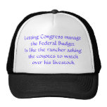 Congress Budget, Coyotes Livestock Hat