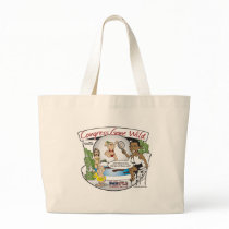 congress gone wild canvas bag